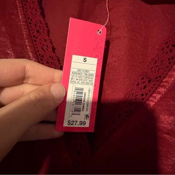 Xhilaration silky Red Mini Dress - Picture 7 of 7